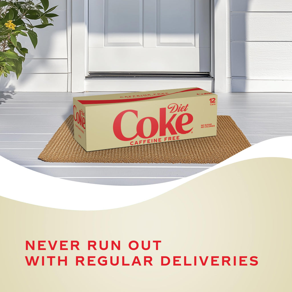 Caffeine Free Diet Coke 12 fl oz 12 Pack K584