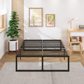 Queen Bed Frame 18 Inch with Steel Slat Support A175