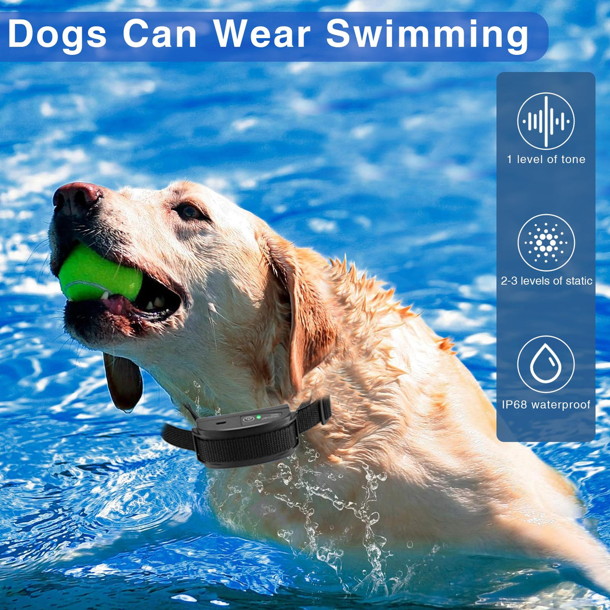 In-Ground Electric Dog Fence System with Waterproof Training Collar U4131