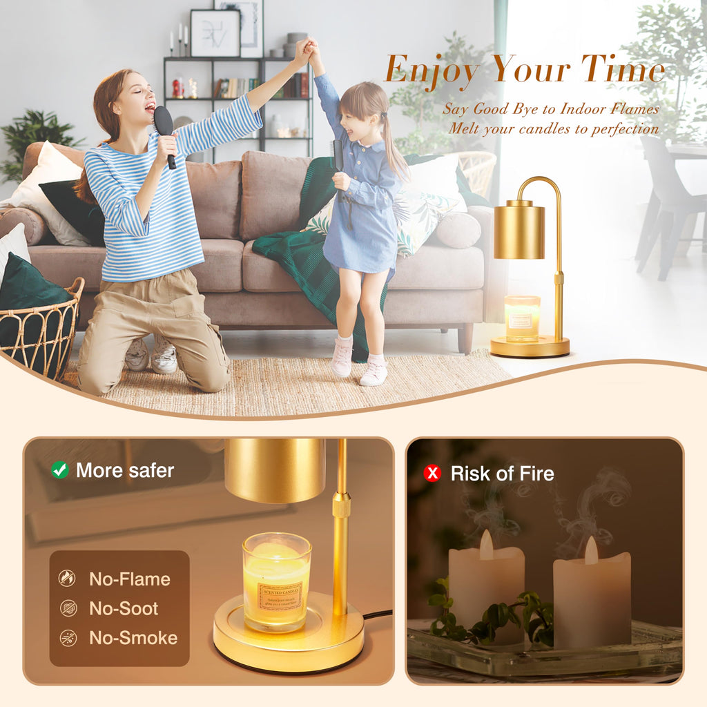 Dimmable Height Adjustable Candle Warmer Lamp B226290