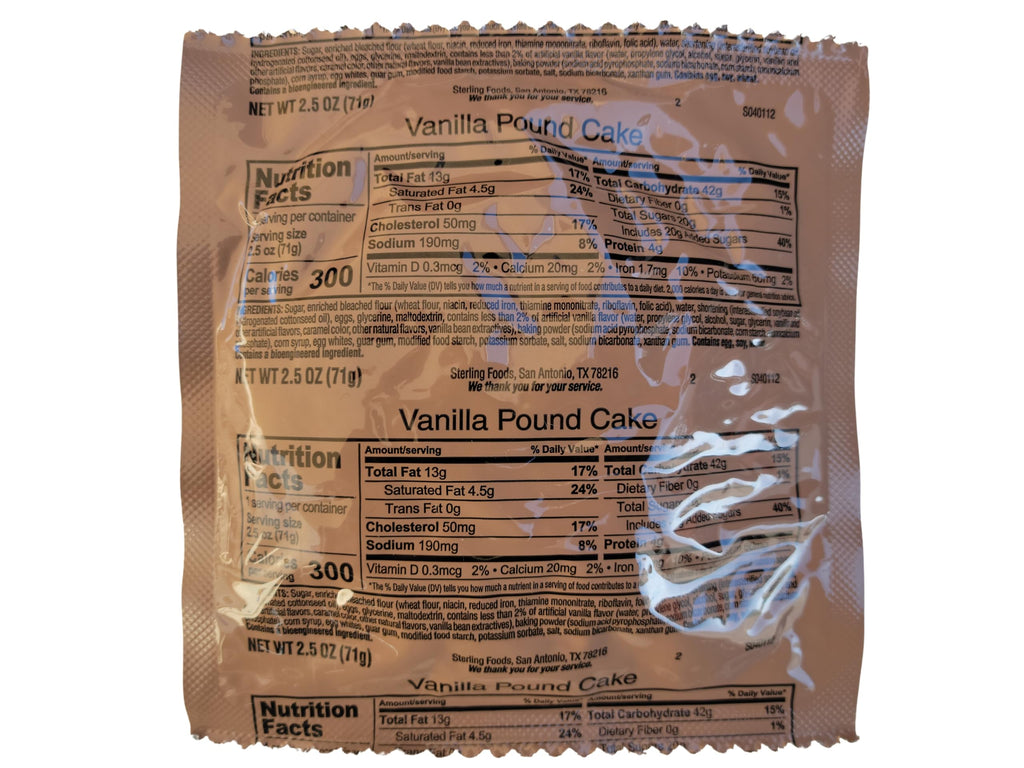 12 Pack MRE Desserts U831