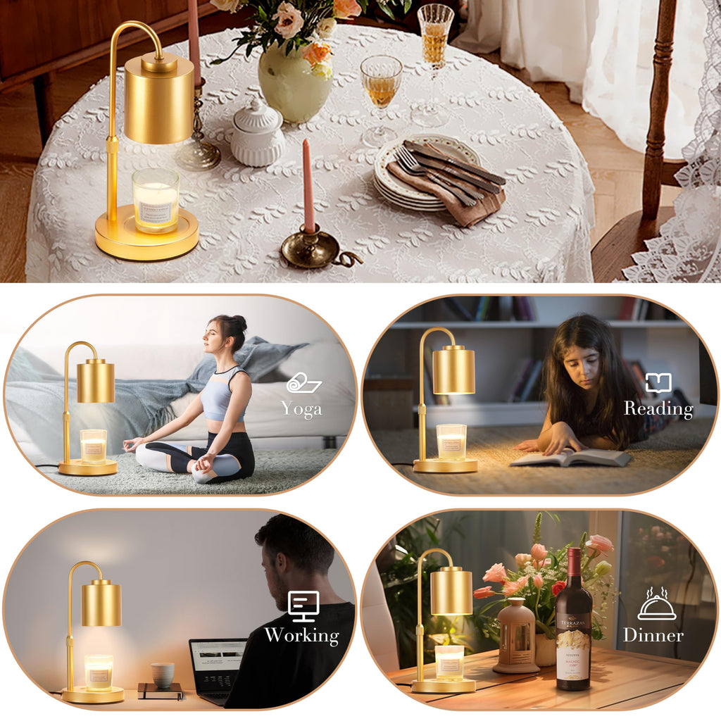 Dimmable Height Adjustable Candle Warmer Lamp B226290