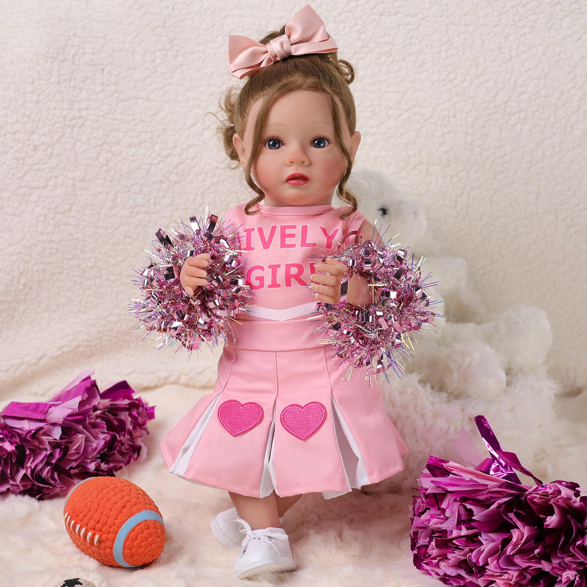 4 Pcs Reborn Baby Doll Clothes Set E104465
