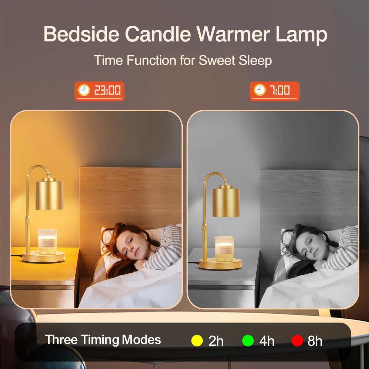 Dimmable Height Adjustable Candle Warmer Lamp B226290