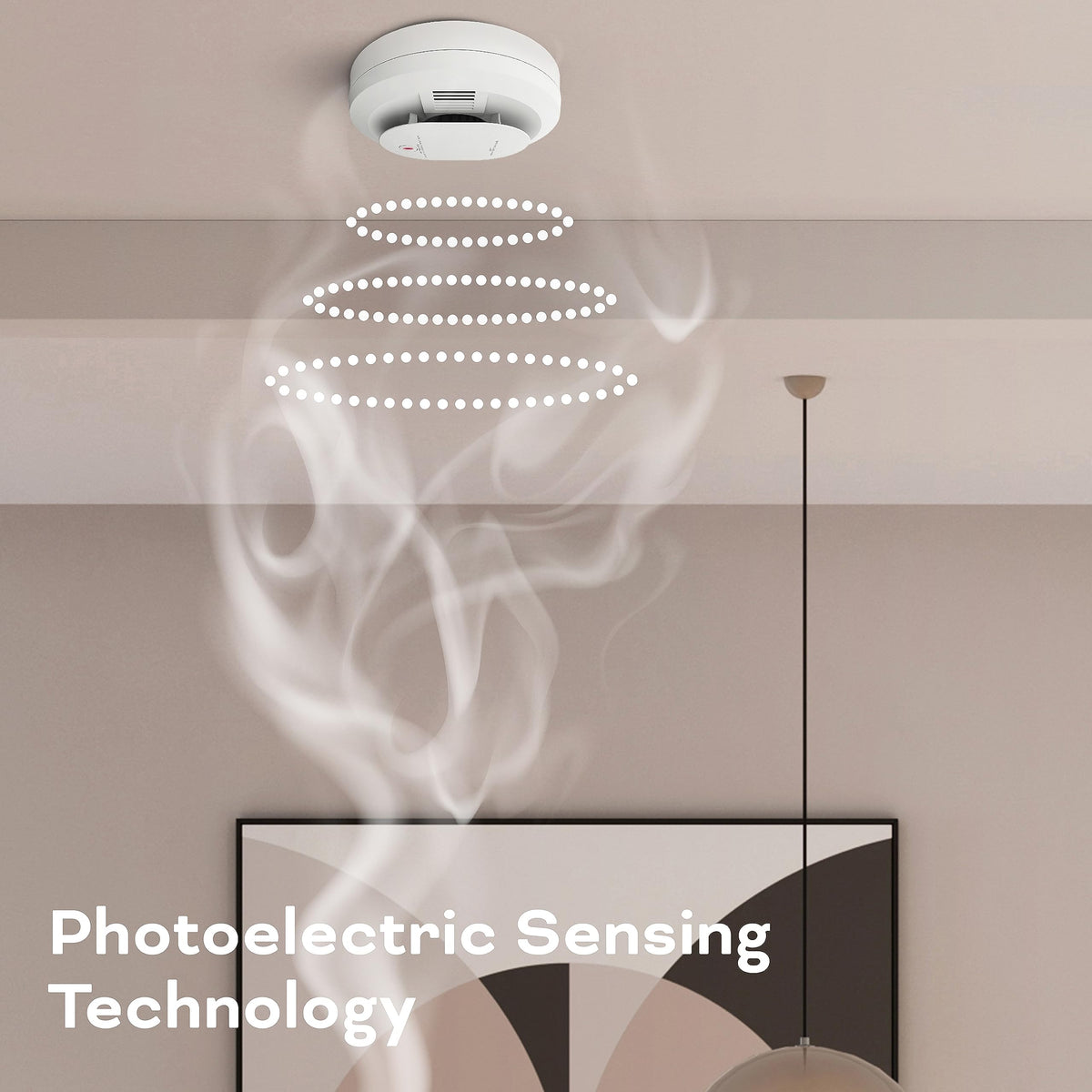 Hardwired Smoke & Carbon Monoxide Detector with Battery Backup, 2 Pack R36349