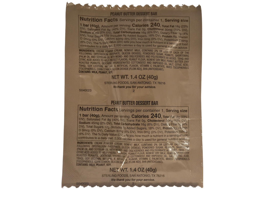12 Pack MRE Desserts U831