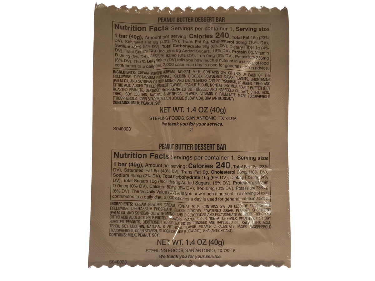 12 Pack MRE Desserts U831