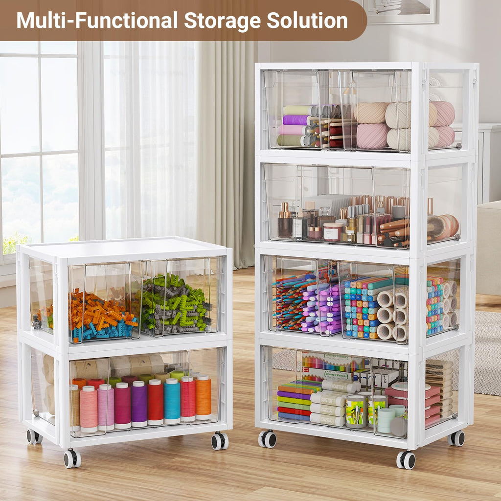 Extra Large 3 Drawer Storage Cart Q8157
