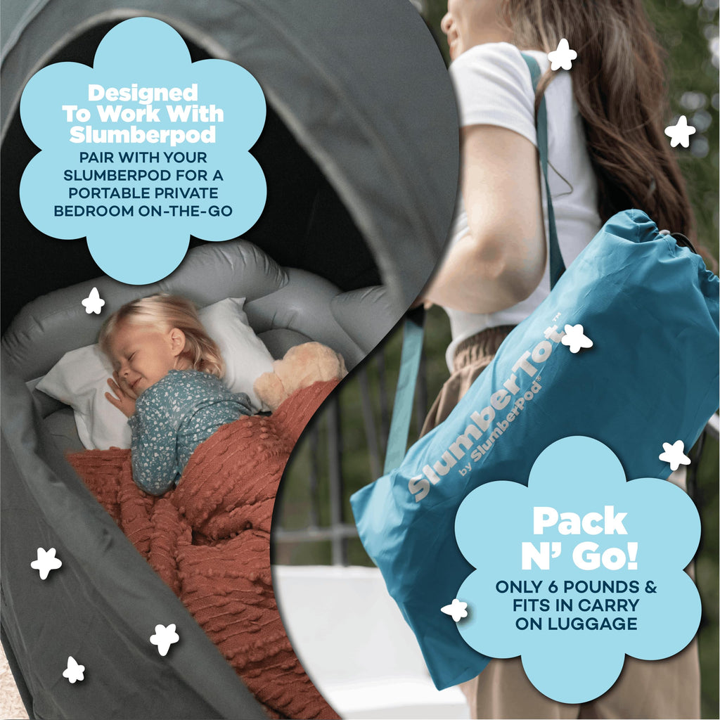 Inflatable Toddler Travel Bed with Safety Bumpers B5087