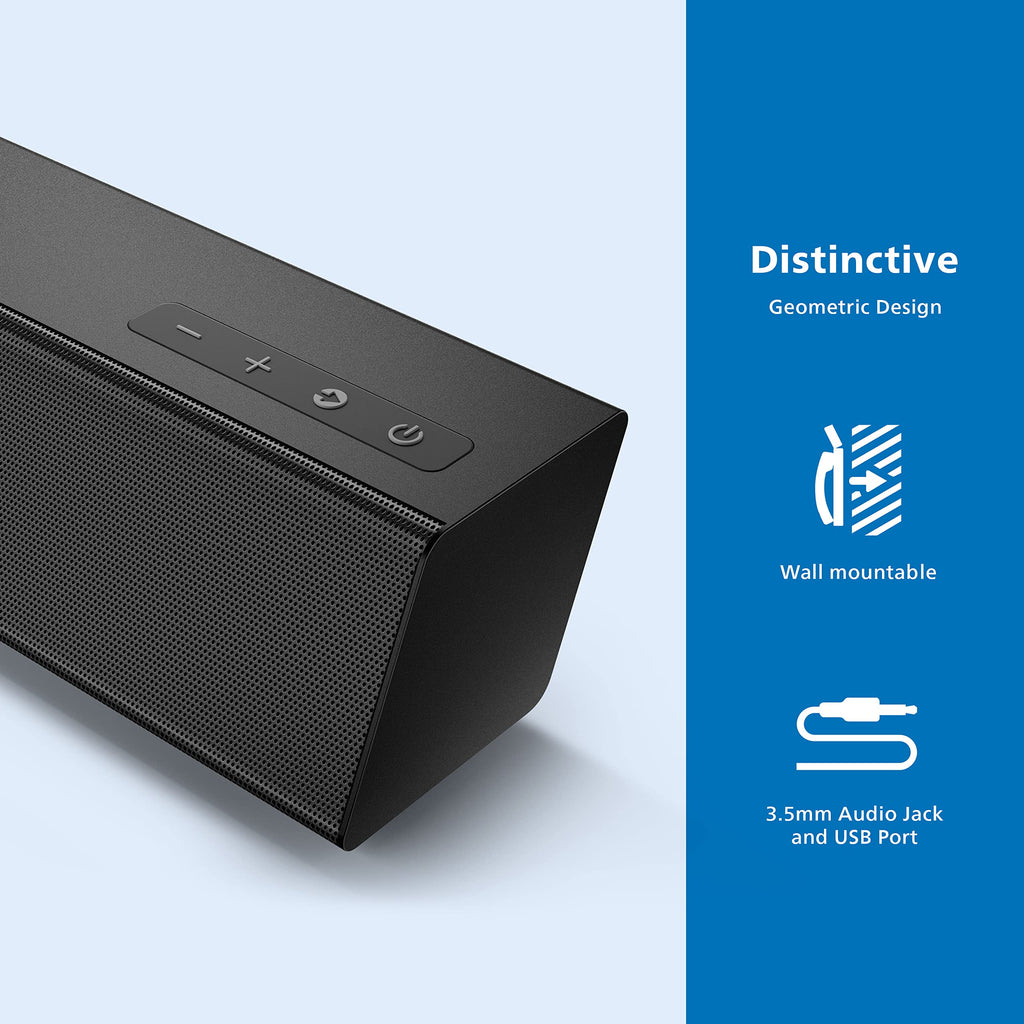2.1 Channel Soundbar with Wireless Subwoofer T1314