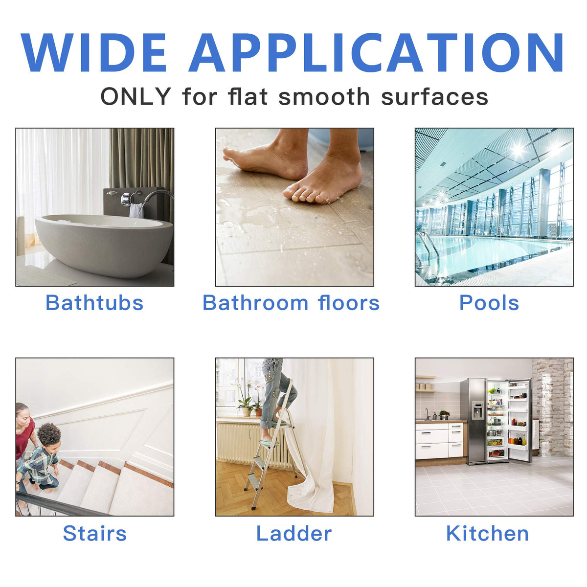 24 PCS Non Slip Adhesive Bathtub Stickers L958081