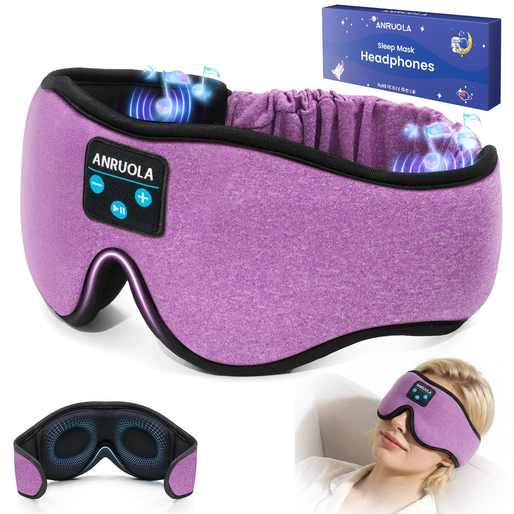 Bluetooth Sleep Mask with Blackout Eye Mask Q2821