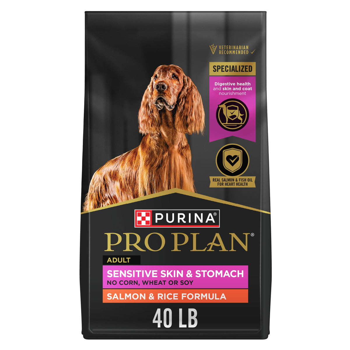 Salmon & Rice Dry Dog Food 40 lb. Bag U631923