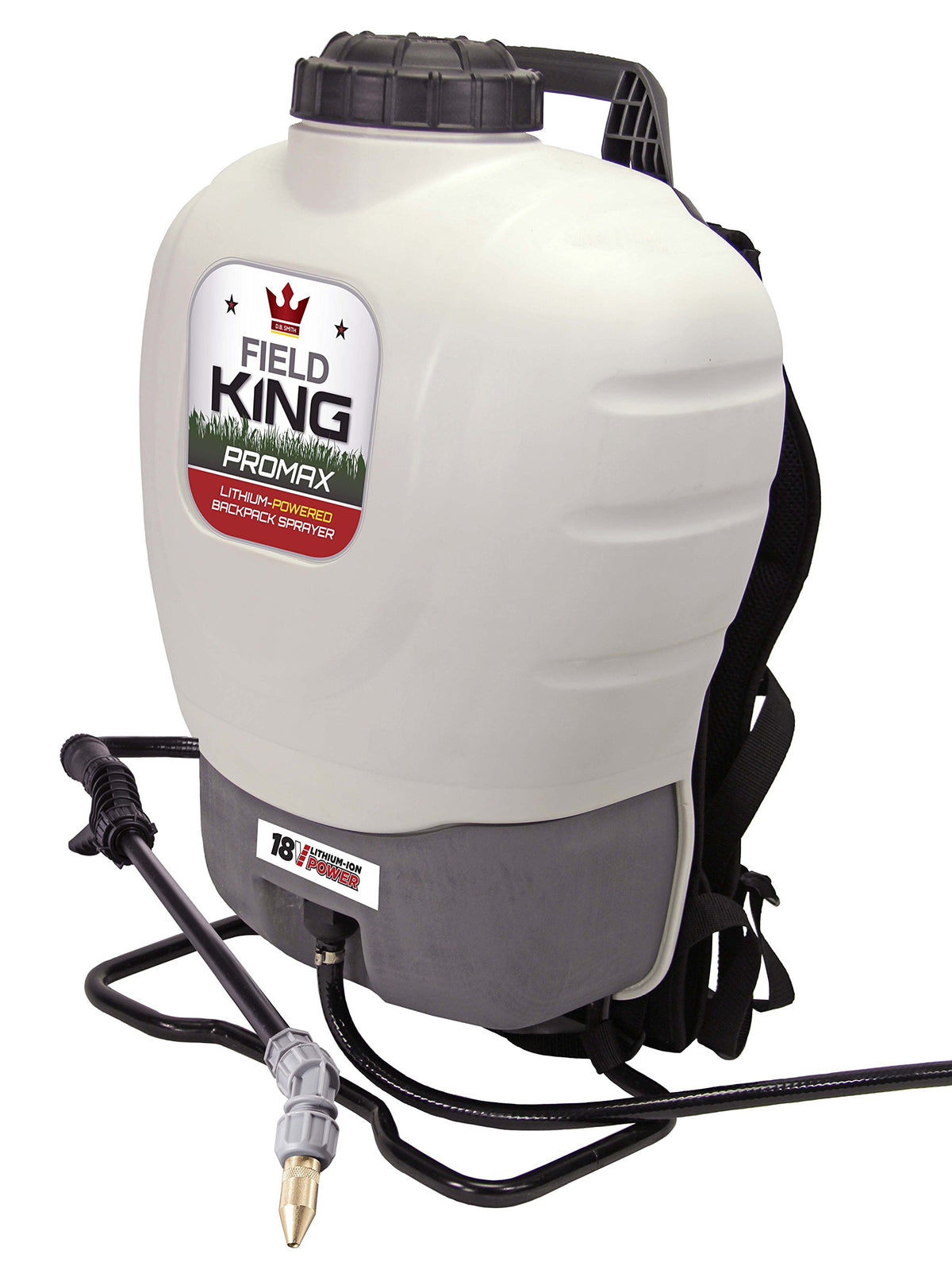 Battery Powered Backpack Sprayer, 4 gal, White & Surfactant for Herbicides Non-Ionic, 16oz O33929