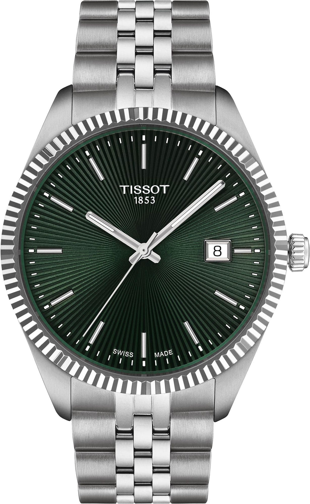 40mm Green Dial Swiss Quartz Men's Watch F5825