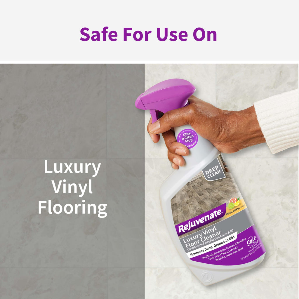 Luxury Vinyl Floor Cleaner, Fresh Citrus Scent, 32 Oz L671899