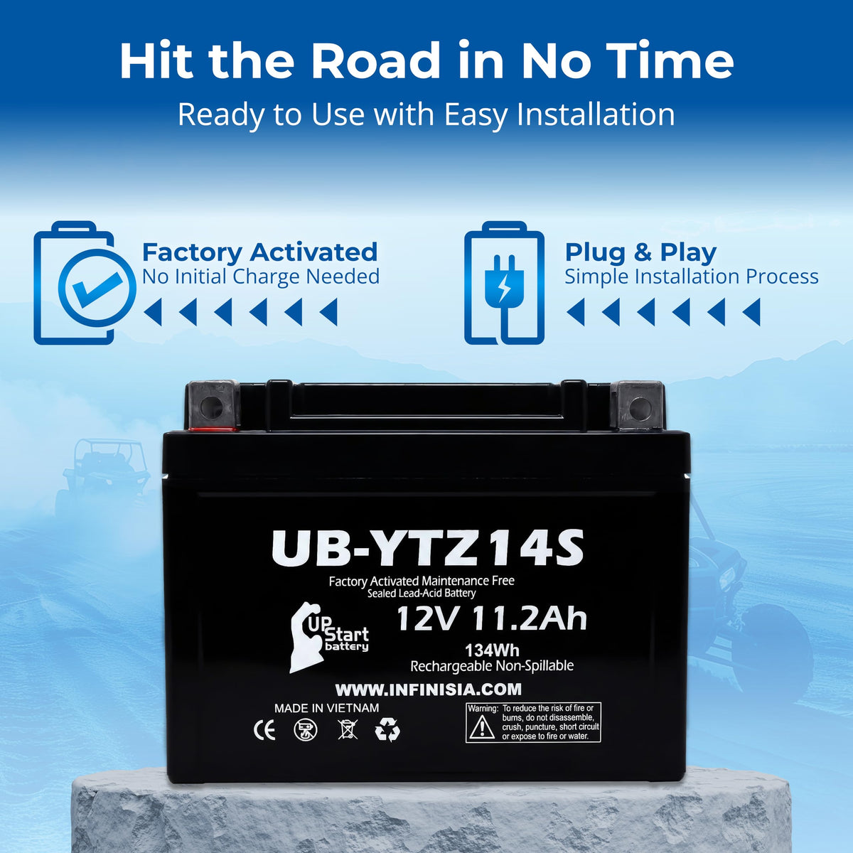 12V 11.2Ah Battery S66342