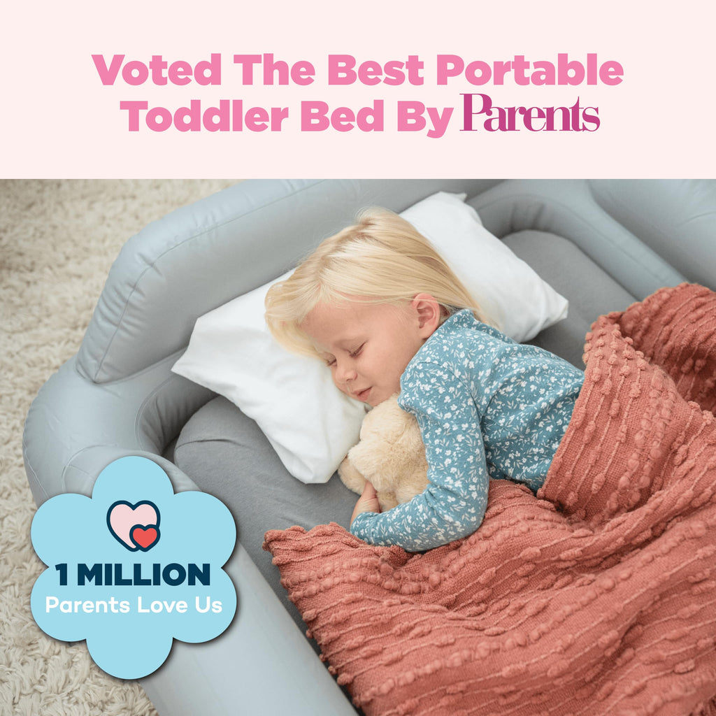 Inflatable Toddler Travel Bed with Safety Bumpers B5087