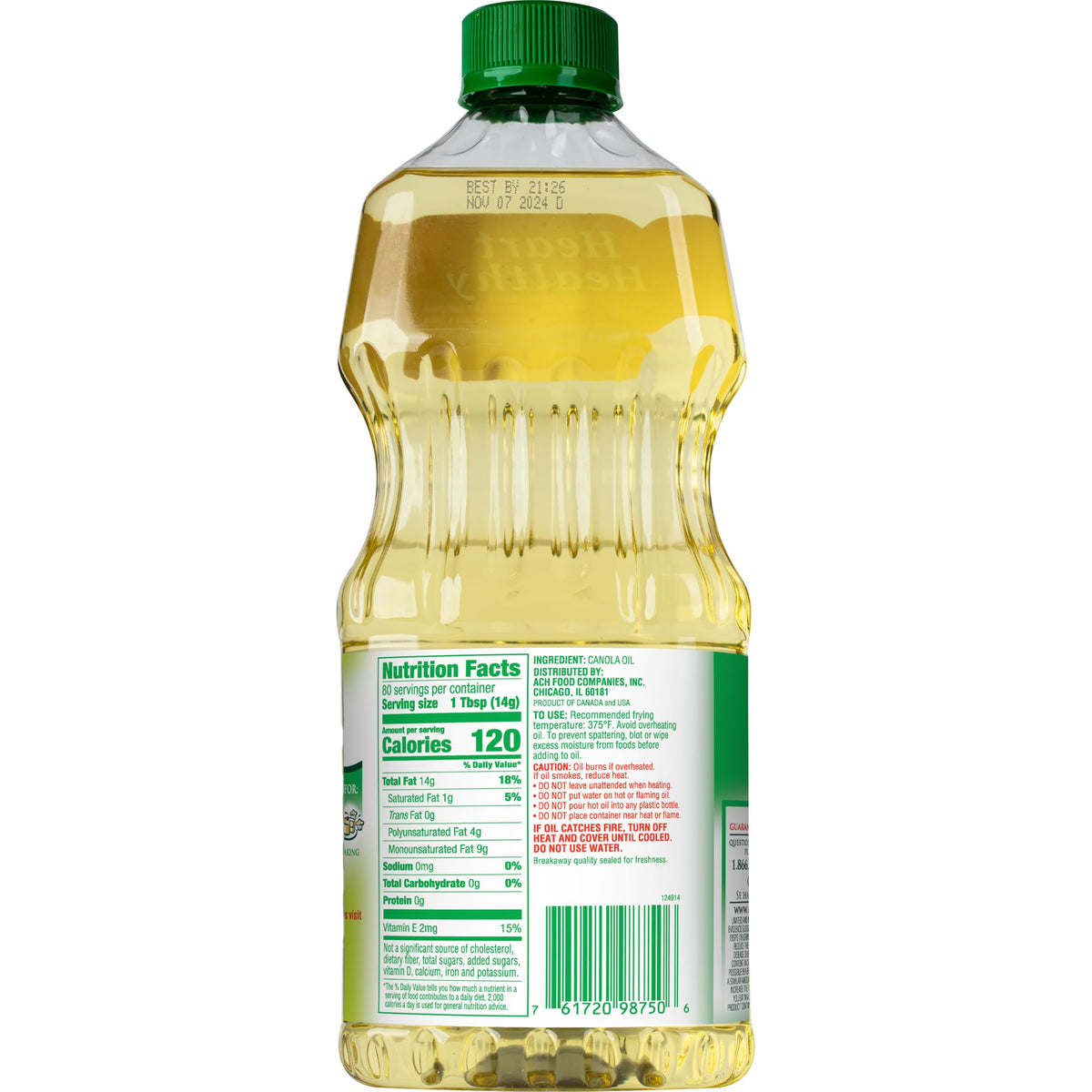 Canola Oil 40 oz L91268