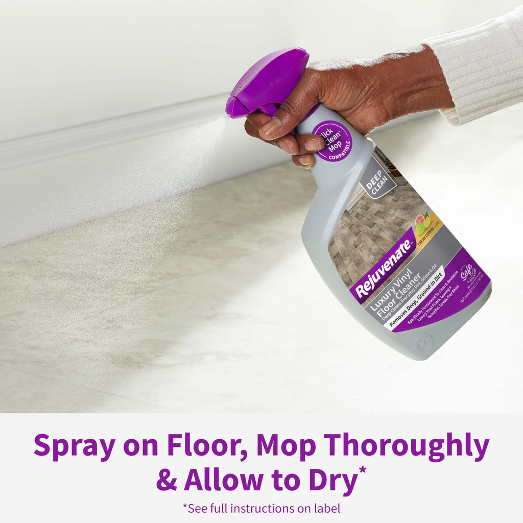 Luxury Vinyl Floor Cleaner, Fresh Citrus Scent, 32 Oz L671899