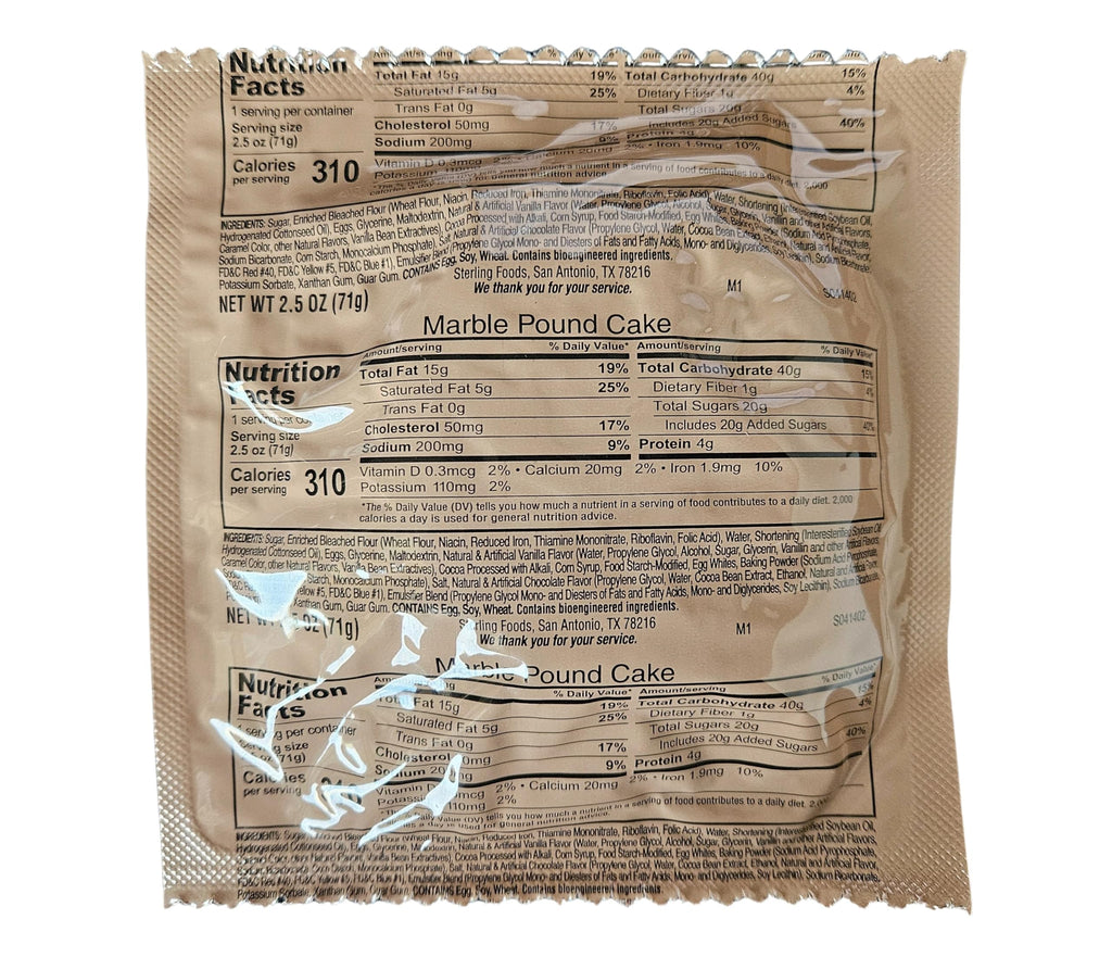 12 Pack MRE Desserts U831
