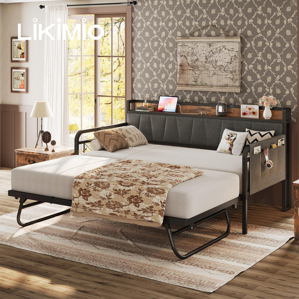 Twin Daybed with Trundle I376887