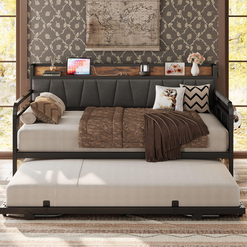Twin Daybed with Trundle I376887