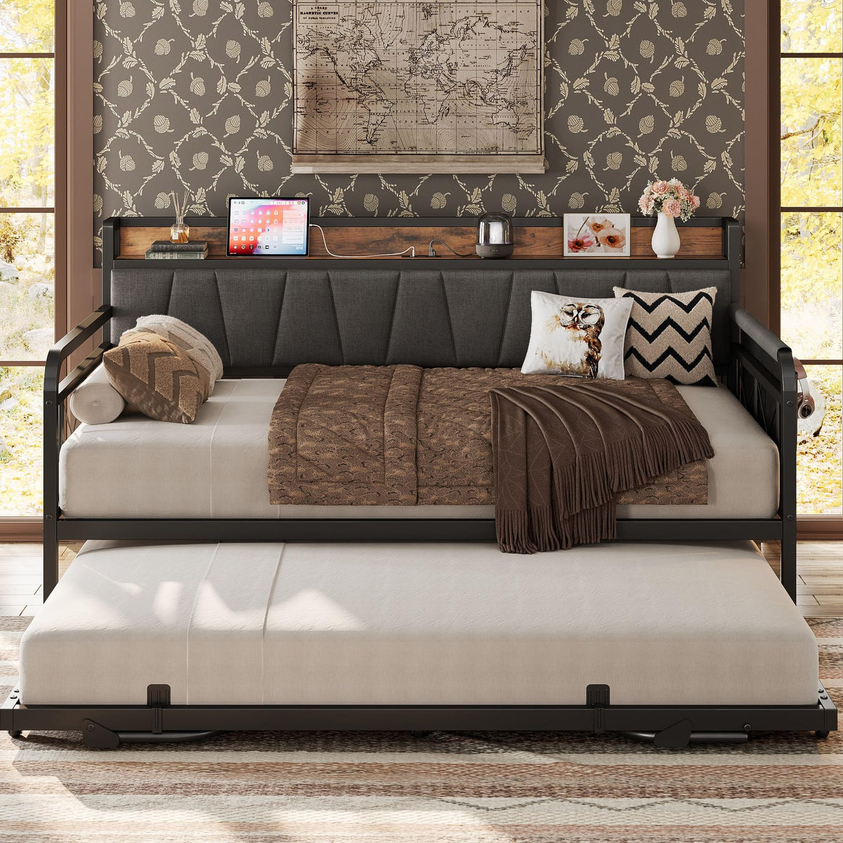 Twin Daybed with Trundle I376887