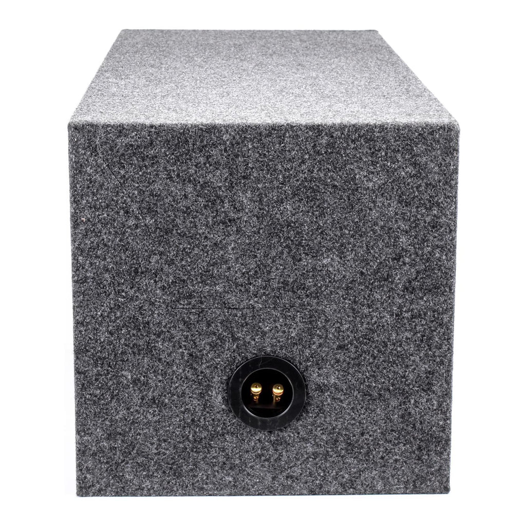 Charcoal Dual 12" Sealed Car Audio Subwoofer Box D91144