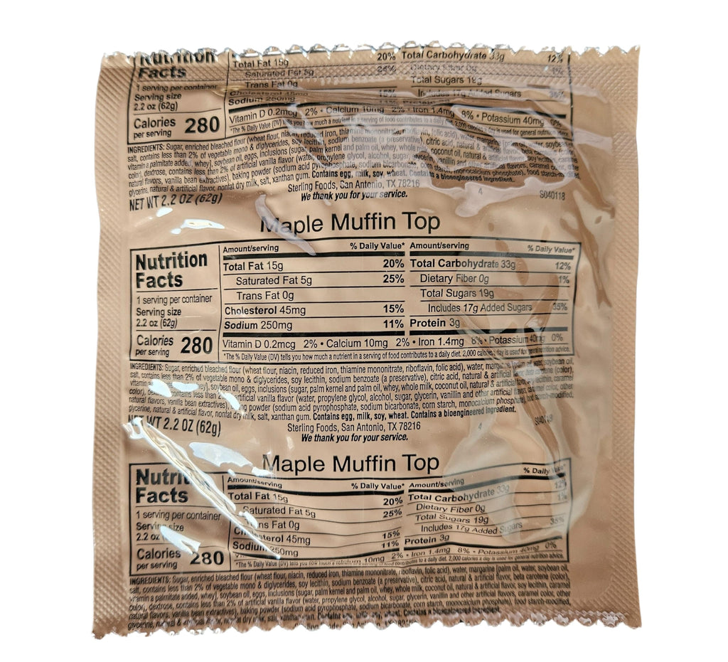 12 Pack MRE Desserts U831